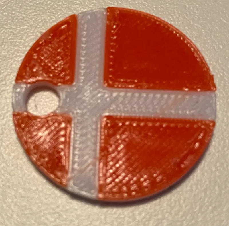 20 Dkr Token - Dannebrog -Danish Flag