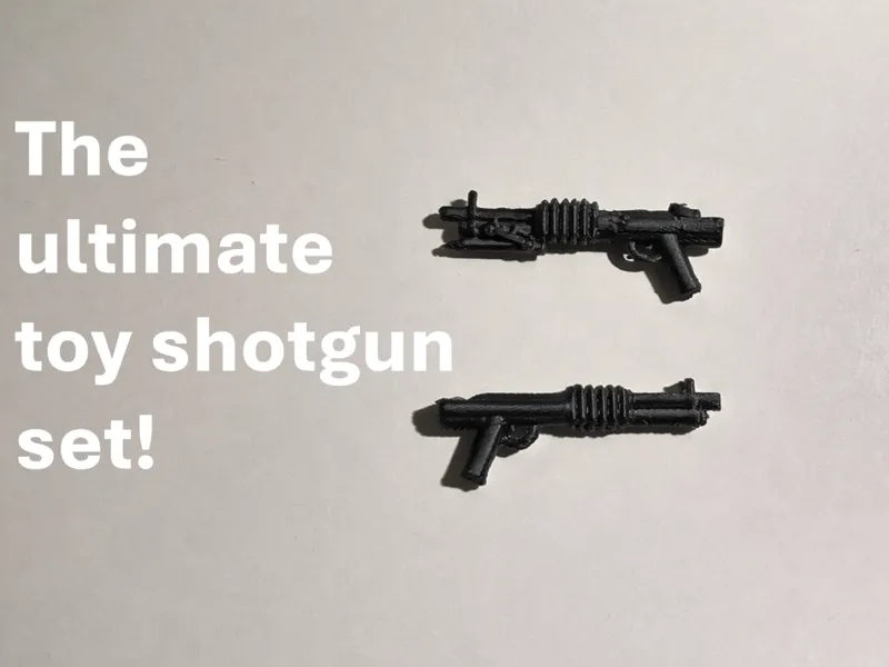 Kleines Schrotflinten Set, Minifigur Klemmbaustein