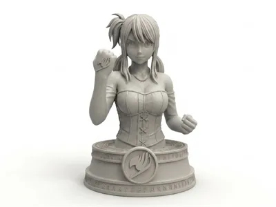 Lucy Heartfilia Bust - Fairy Tail Anime Figure