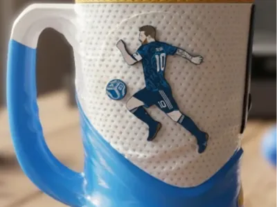 Messi Running Patch vs Pirates World Cup 26