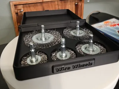 Wire Wheel Brush Case – No More Poked Fingers!