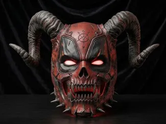 Deadpool Demon Helmet