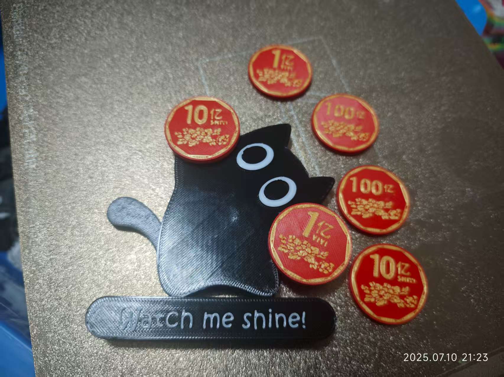 Miniatura 2 do modelo 3D 猫猫转手帕之转一个亿