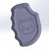 Cute Cat Bravery Stone