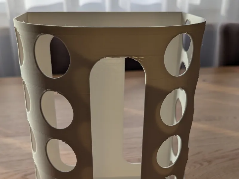 Disposable bags bin (Ikea Variera inspired)