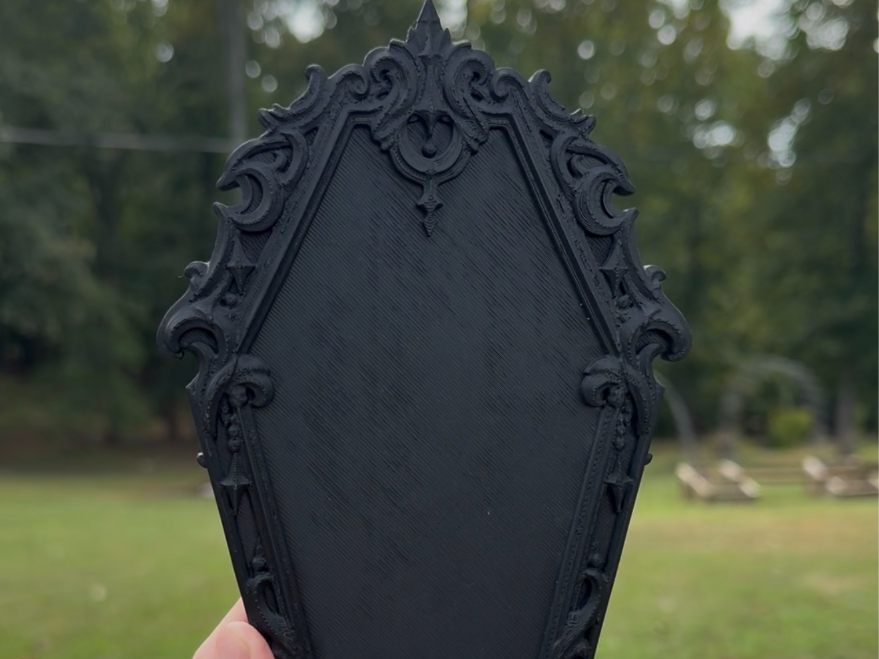 Gothic Coffin Frame 3D model