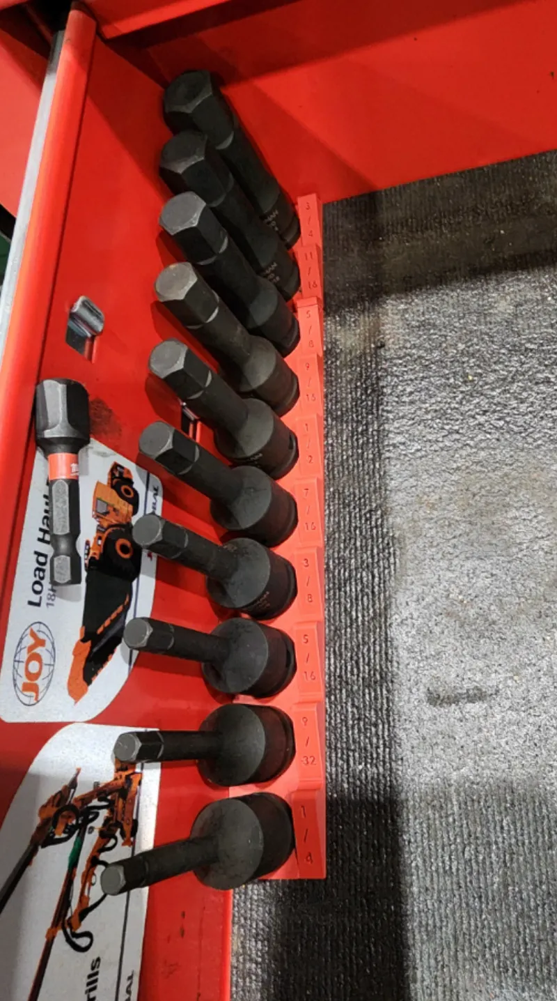 Hex Socket Tray 1/2''