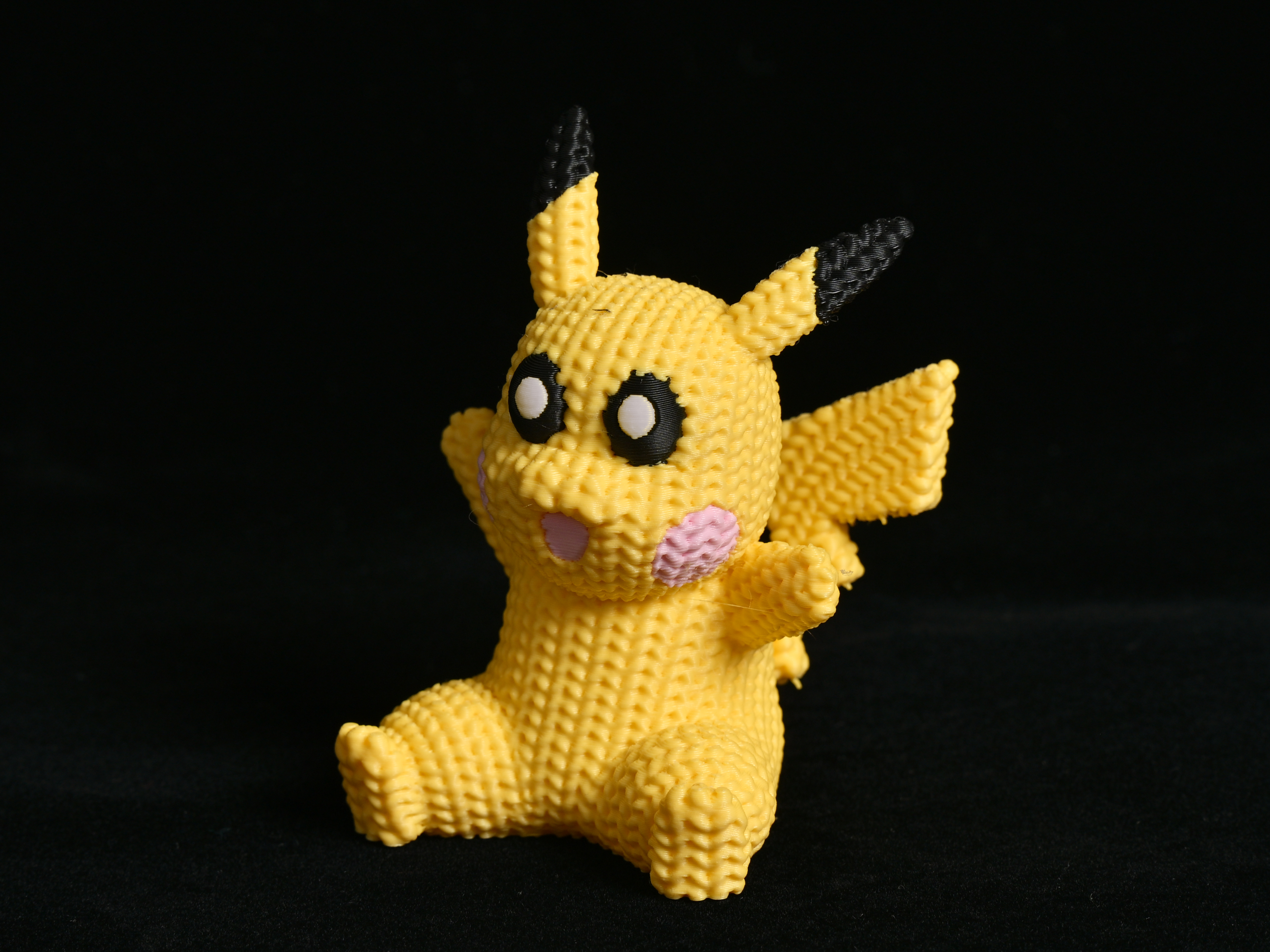 Miniatura 1 do modelo 3D 编织皮卡丘