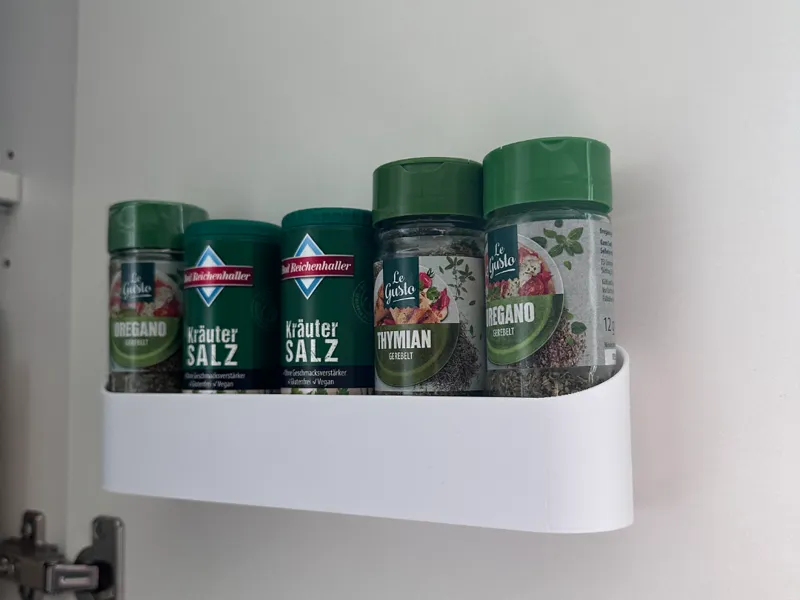 Gewürzregal für 5 Gläser (45 mm)