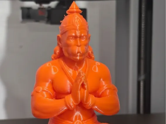 Hanuman Ji – From Digital Design → Divine Creation