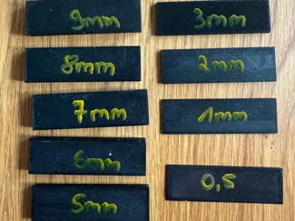 Unterlegplatten 0,5mm -10mm verschiedene größen