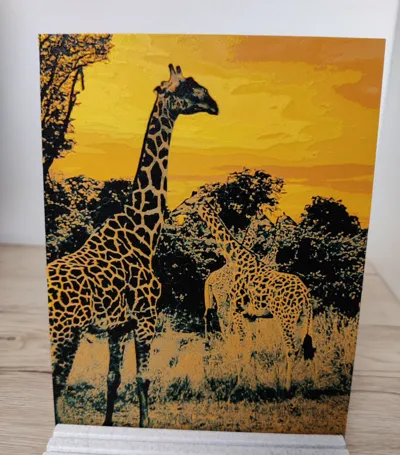 Hueforge Giraffe Africa