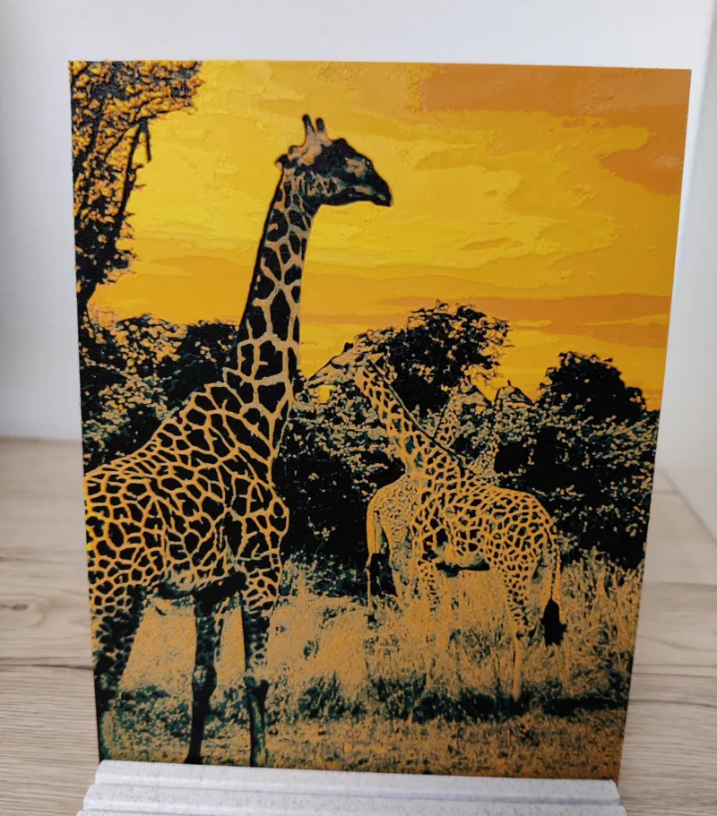 Hueforge Giraffe Afrika 