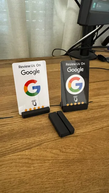 Soporte: Google NFC Review Card Stand Holder Small — vista de referencia 4