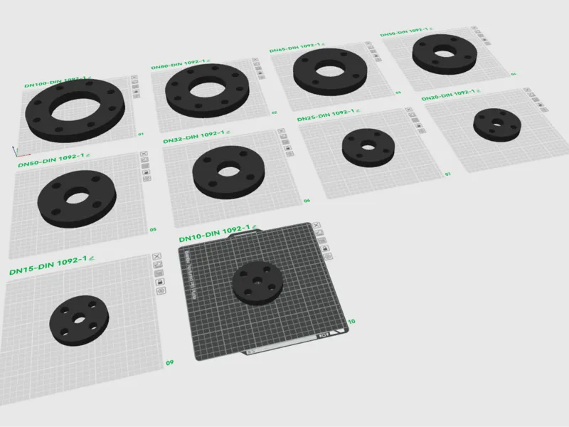 DN10_DN100-DIN 1092-1 Flanges