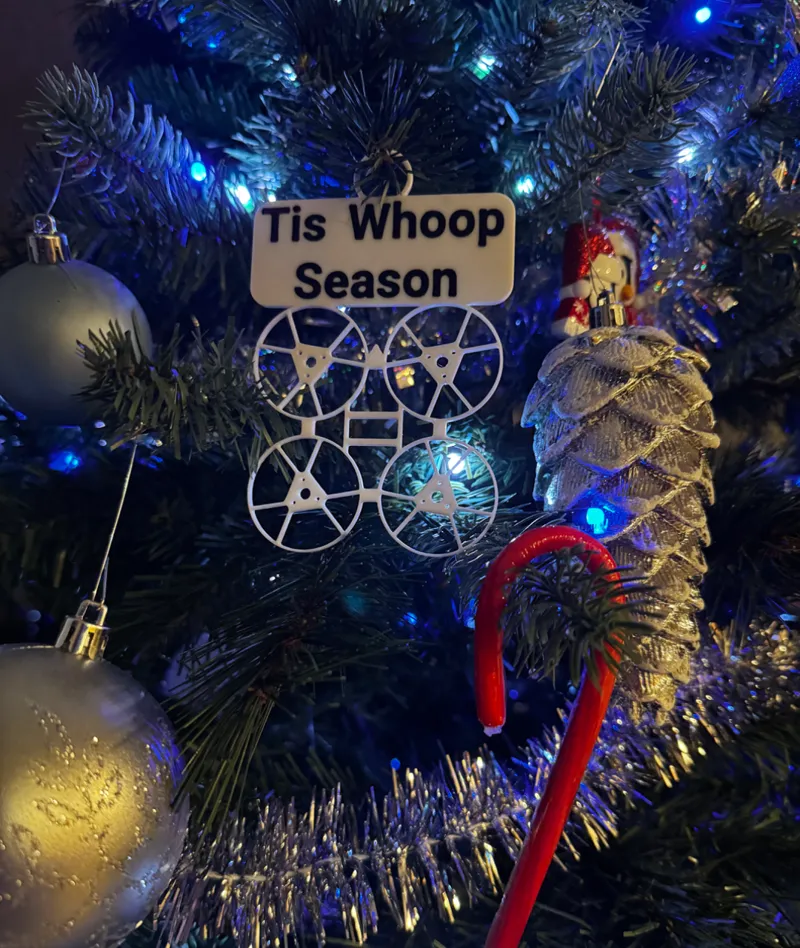 Tiny Whoop Ornament