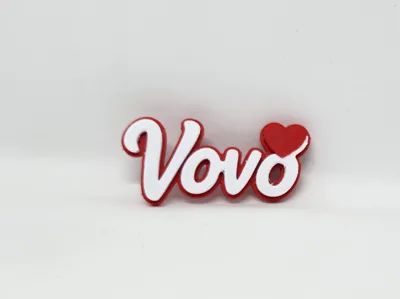 Keychain or Grandma Magnet