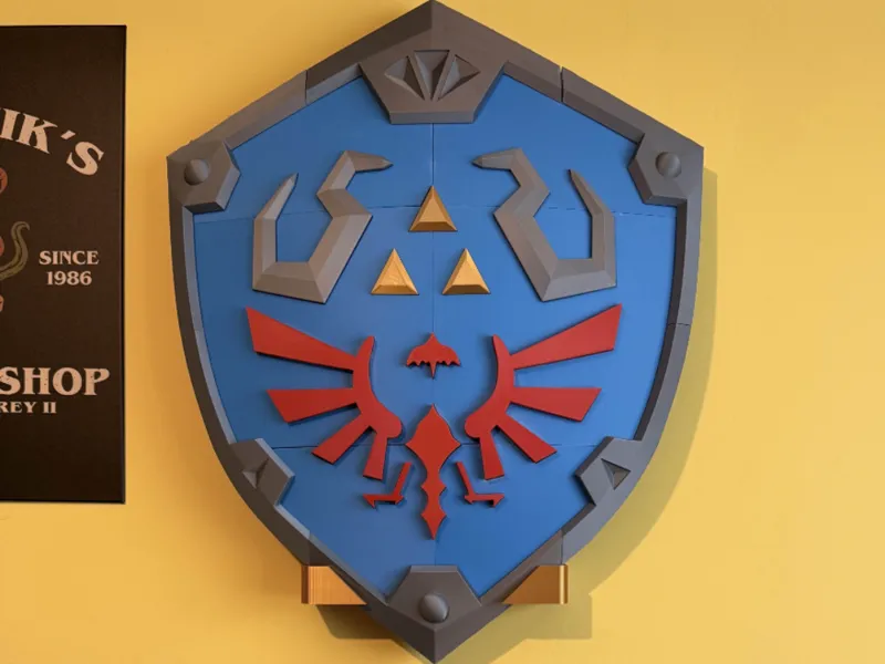 Zelda Hylian Shield Wall Mount