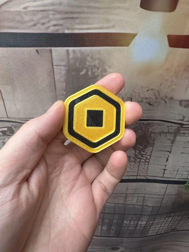 Roblox Robux Coin - Free 3D Print Model - MakerWorld