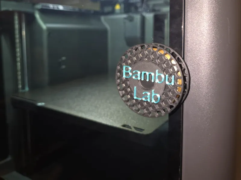 Bambu Lab X2D Glass Door Handle / Maniglia Vetro