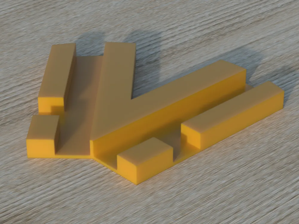 IKEA corner bracket for Billy shelves 45° angle by FFxD MakerWorld