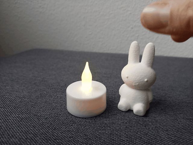 Miffy lamp (candle)