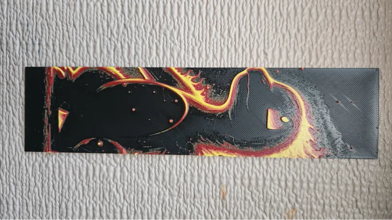 Charmander Bookmark - HueForge