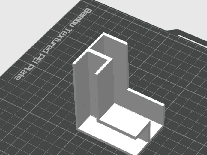 3D box corner 