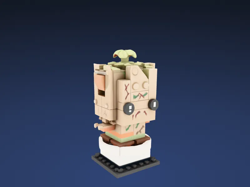 Space Tree (Guardians Style) Figure - Double face