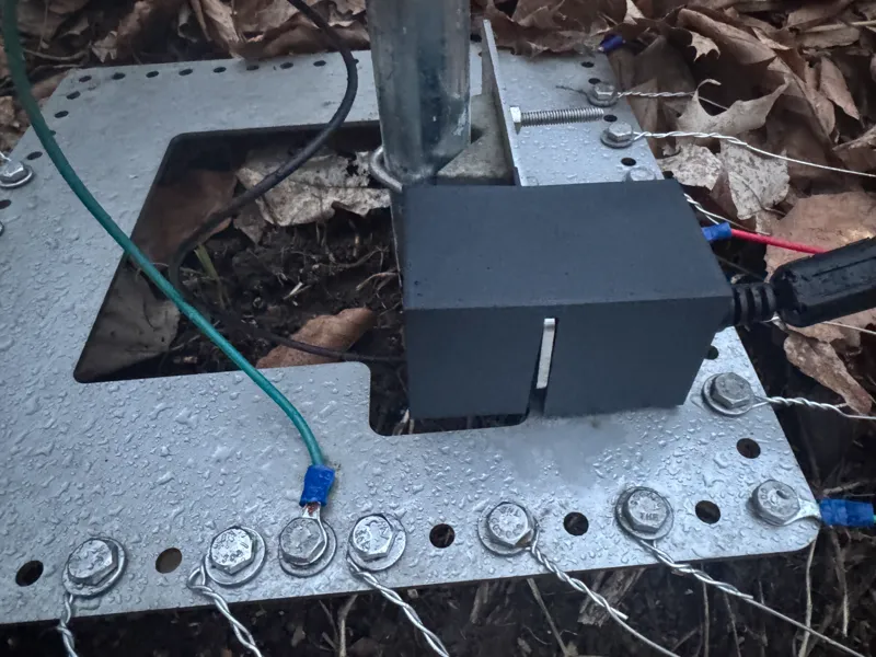 Radial Plate Coax Cover