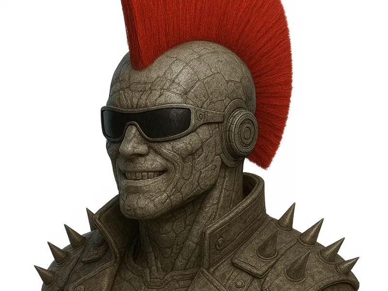 Cyber Mowhawk Punk