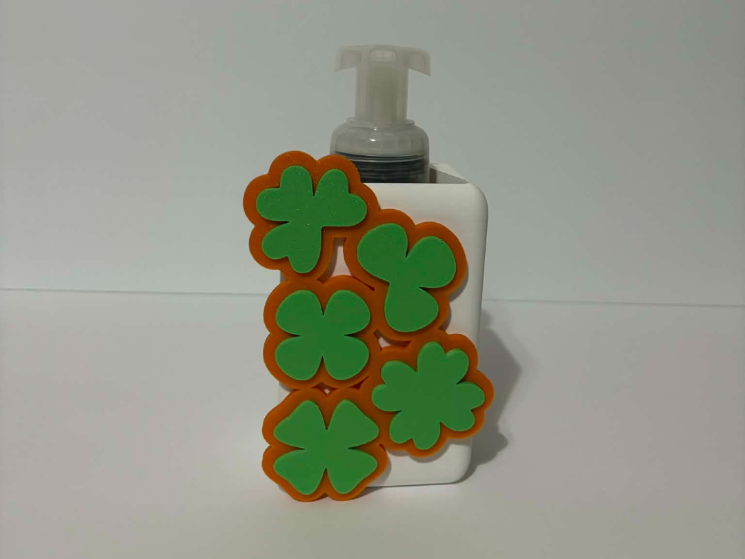 Shamrocks - Multiple Bath & Body Works Soap Holder