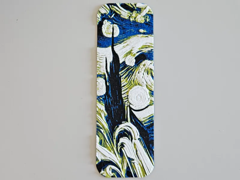 Starry Night – Van Gogh Inspired Bookmark