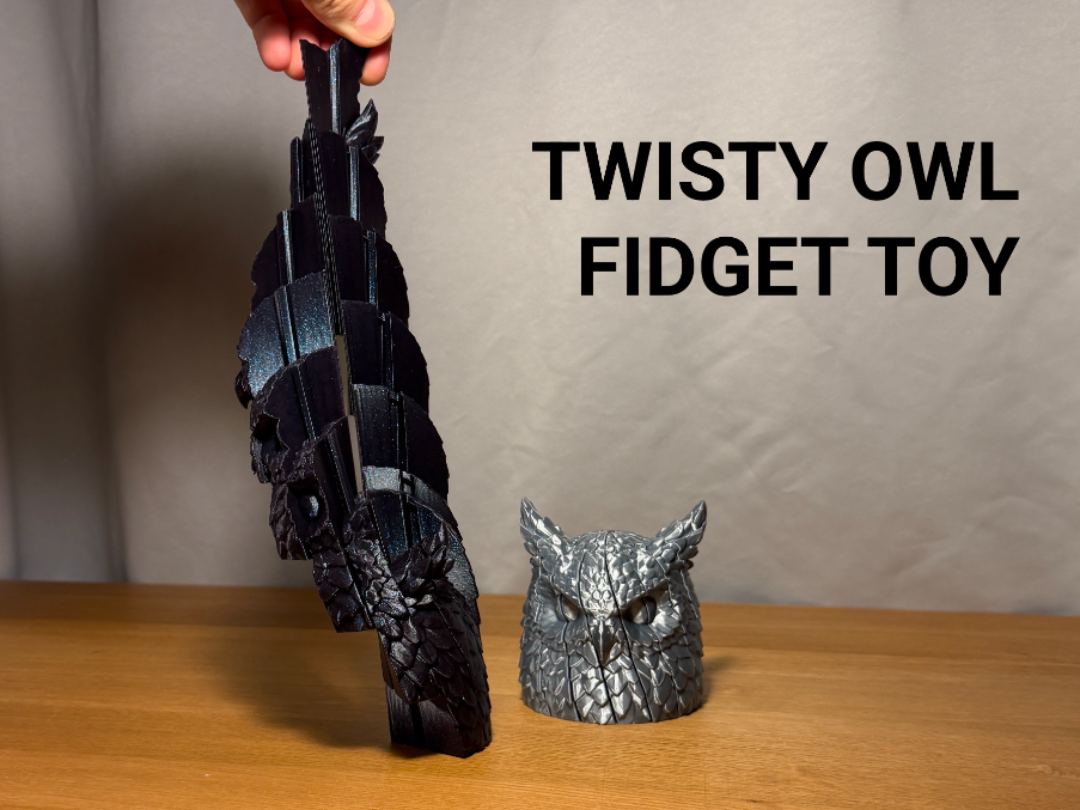 Twisty Owl Fidget Toy