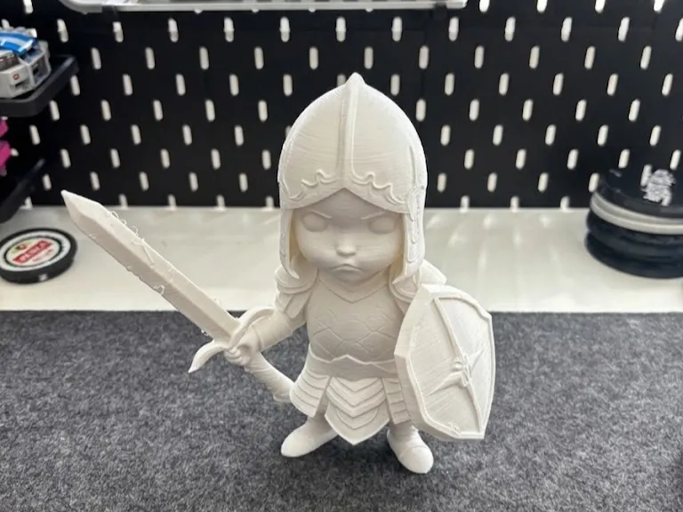 Adorable Chibi Knight Ready for Adventure!