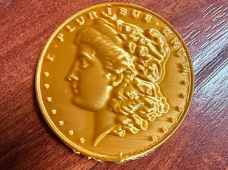 silver Morgan Dollar