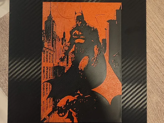 Hueforge Batman (only two colors)