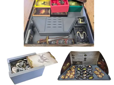 Game of Thrones Board Game – Box Organizer Insert