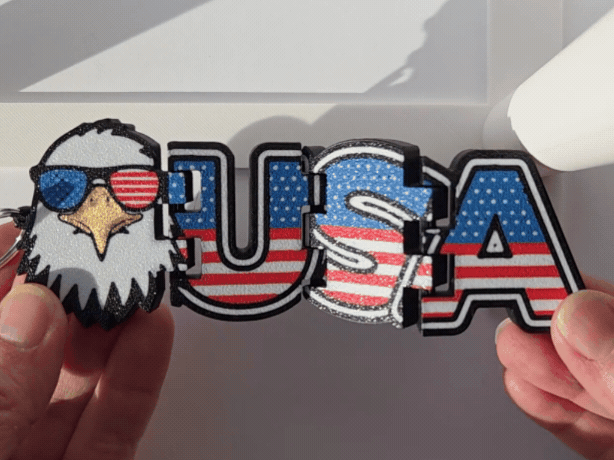 Patriotic Flexi Toy
