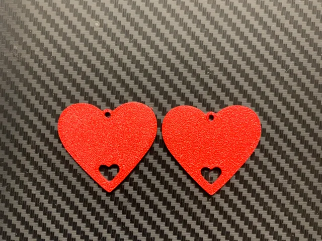 Heart earrings