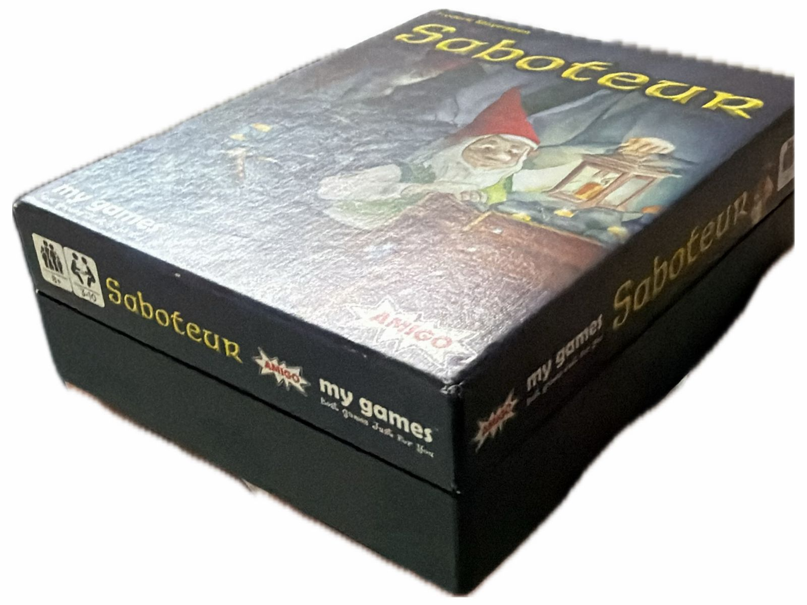 Saboteur and Take 5 sleeved card box