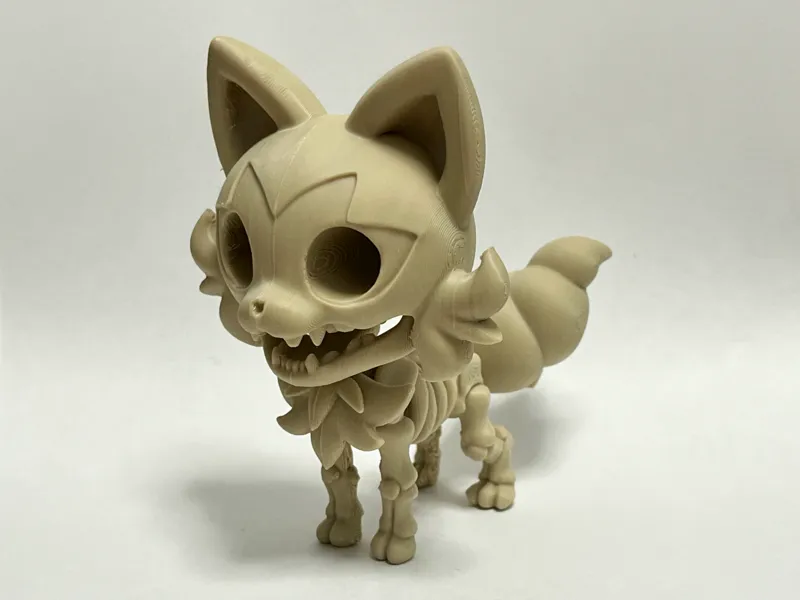 Pokemon Sprigatito Skeleton