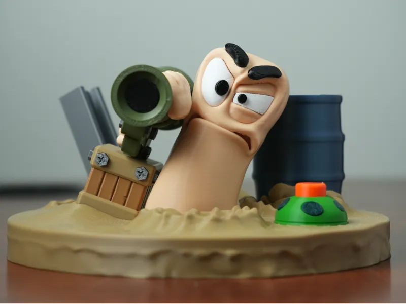 Worms game - no ams