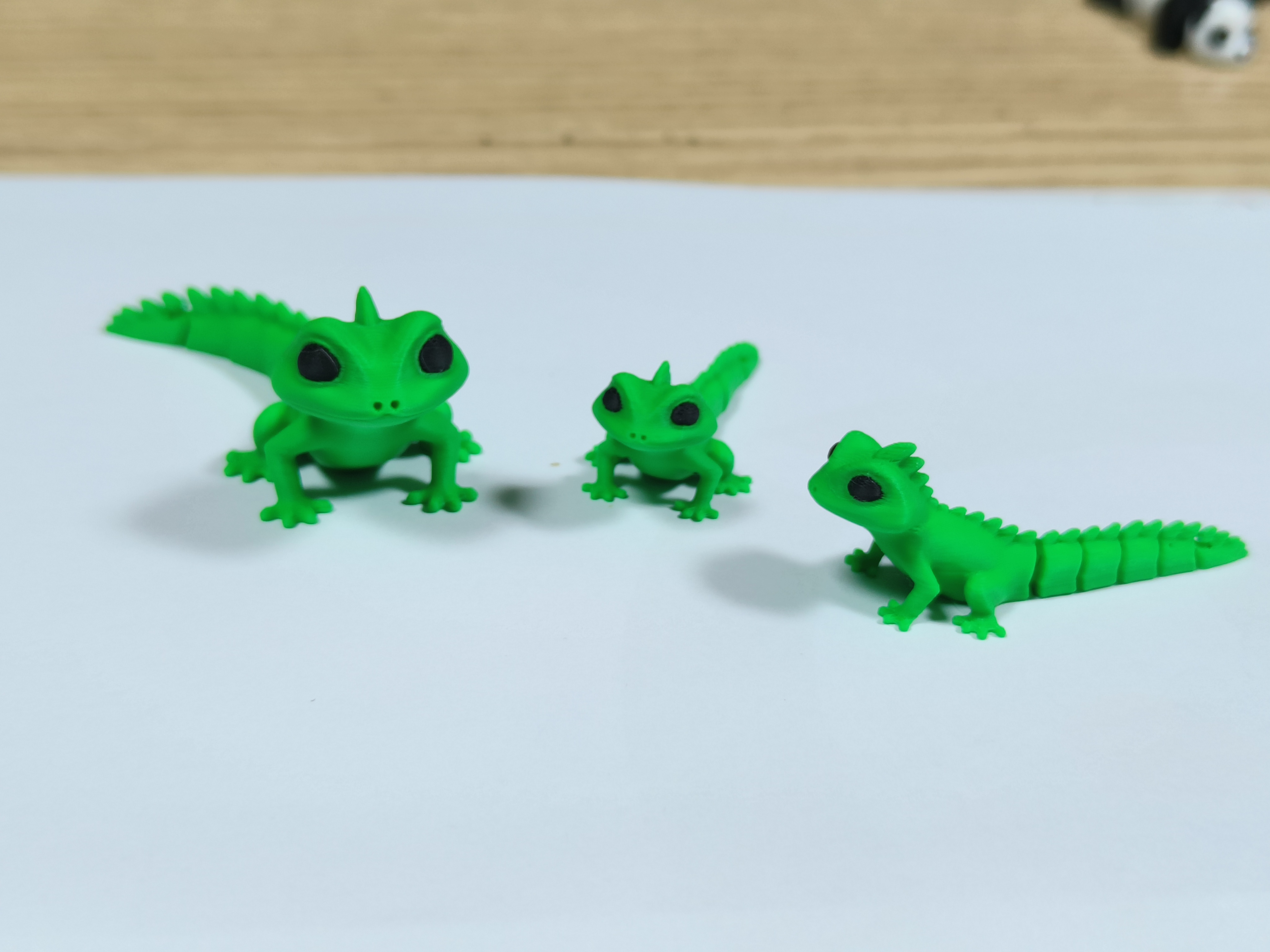 Miniatura 2 do modelo 3D 动物-蜥蜴lizard-最小蜥蜴仅2g