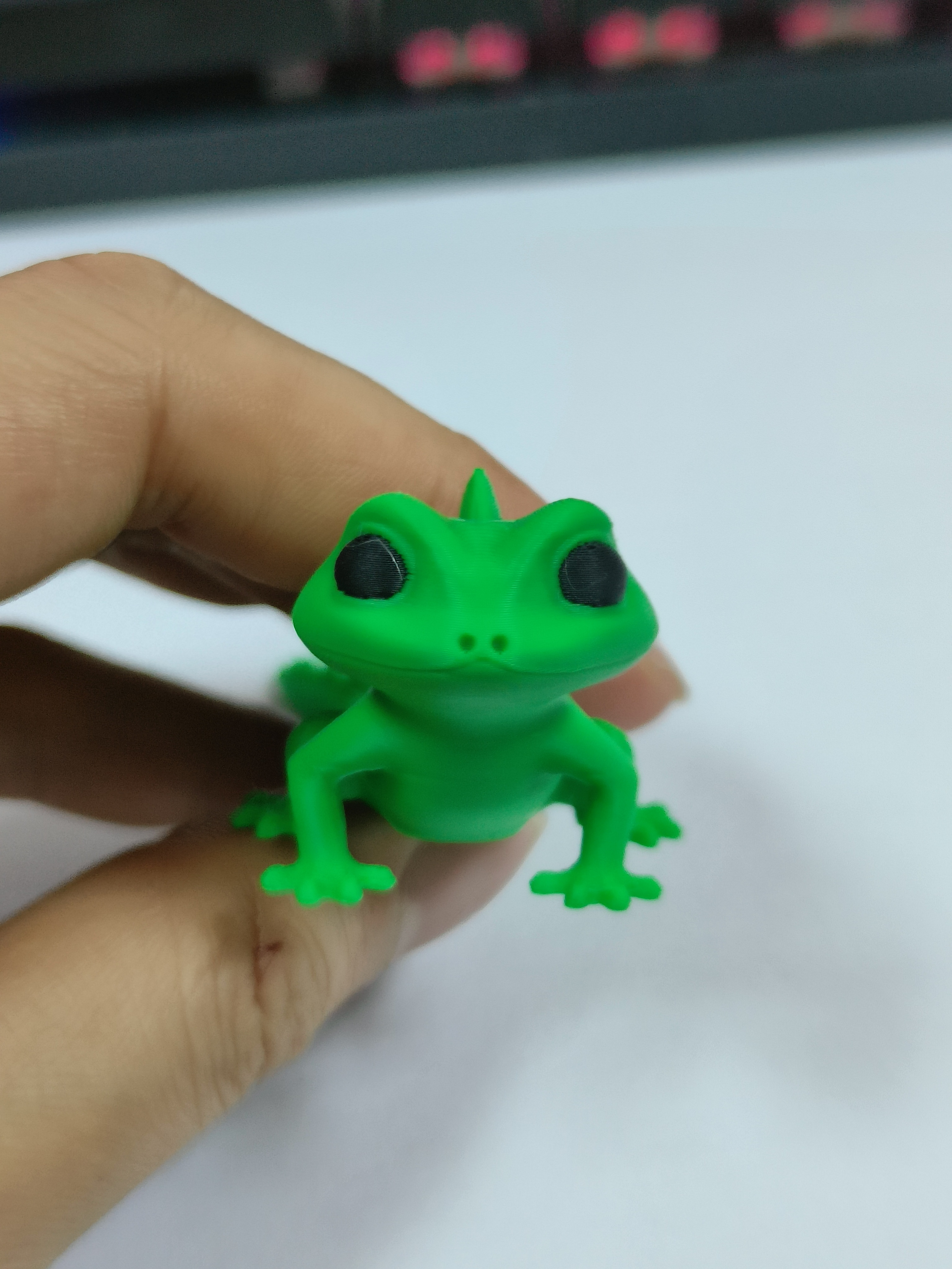 Miniatura 3 do modelo 3D 动物-蜥蜴lizard-最小蜥蜴仅2g