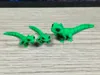 Lizard 8cm eyes multicolor print