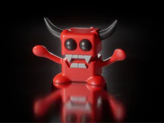 Tiny Demon Fidget Clicker