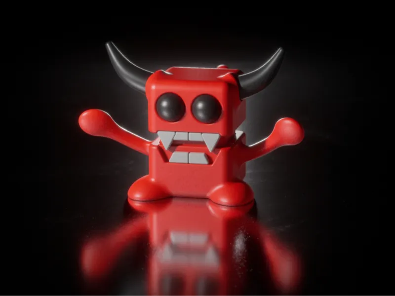 Tiny Demon Fidget Clicker