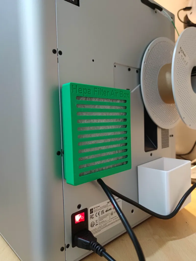 Magnetic Hepa Filter Air Box for P1S & X1C