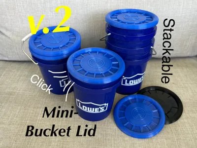 Mini Bucket Lid (Snap-On)